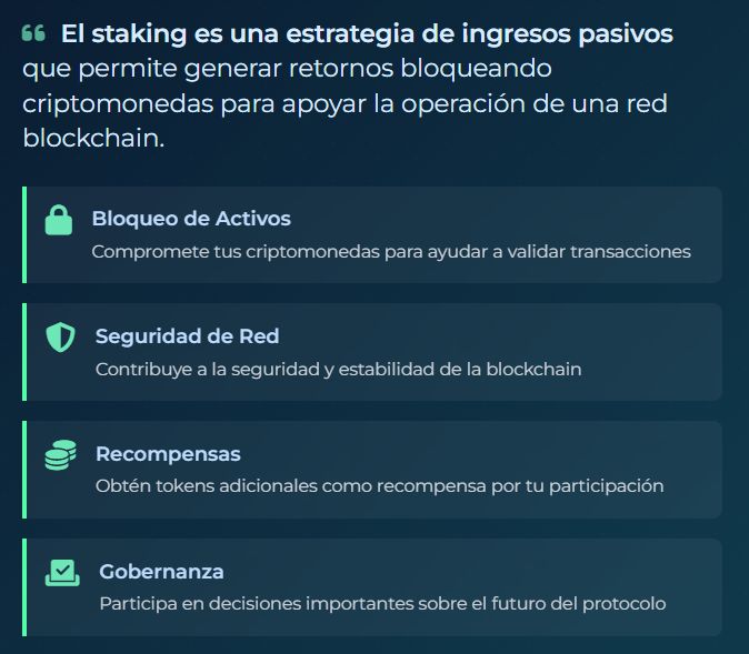 Que es el Staking