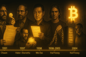 La Prehistoria del Dinero Digital (1983–2008)